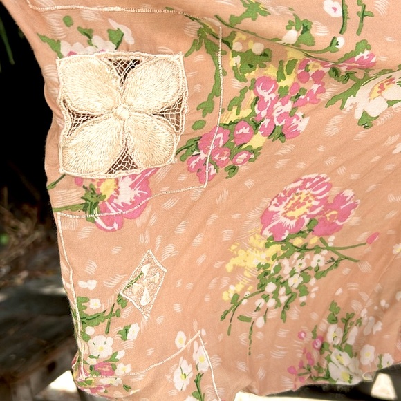 EUC Vintage Spell Sundancer Short Kimono in Blush one size - Picture 7 of 10